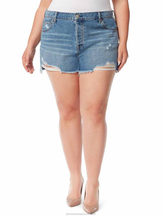 Hug Me High Rise Short in CollinsJessica Simpson 6JRJ364