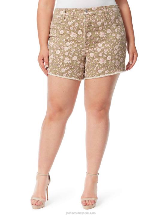 Infinite High Waist Short in Botanical DotsJessica Simpson 6JRJ365