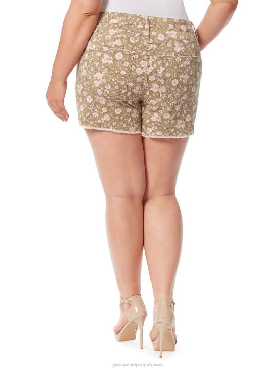 Infinite High Waist Short in Botanical DotsJessica Simpson 6JRJ365