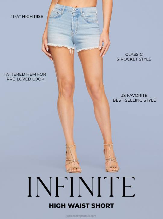 Infinite High Waist Short in Fade AwayJessica Simpson 6JRJ359