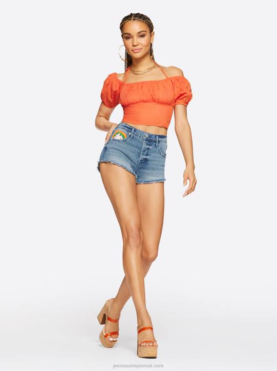 Infinite High Waist Short in Run with WolvesJessica Simpson 6JRJ340