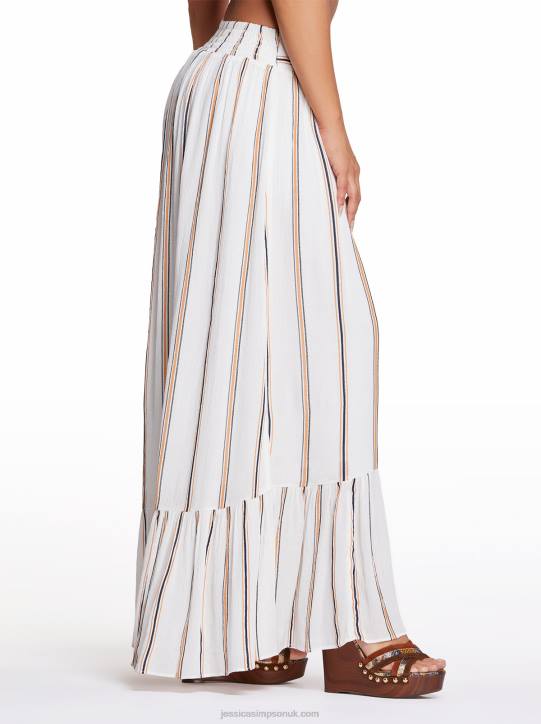 Genevieve Skirt in Moxy StripeJessica Simpson 6JRJ424