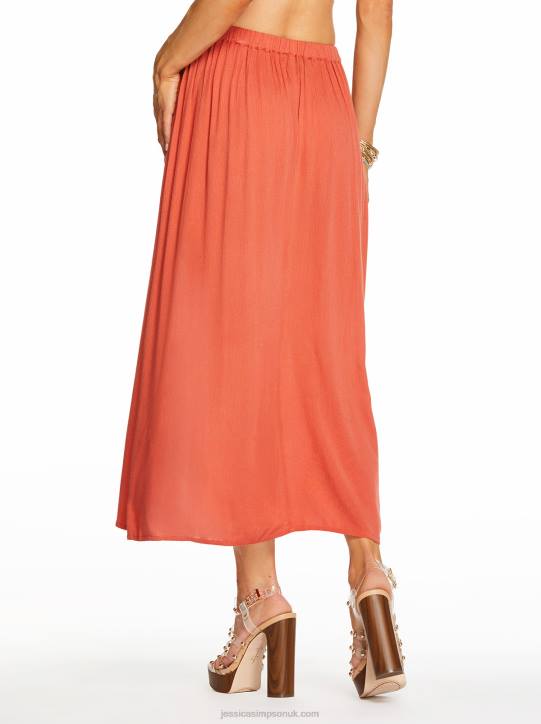 Irina Skirt in Orange RustJessica Simpson 6JRJ392