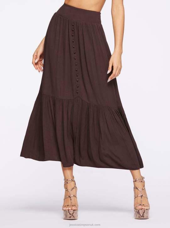 Kelsie Skirt in CoffeeJessica Simpson 6JRJ352
