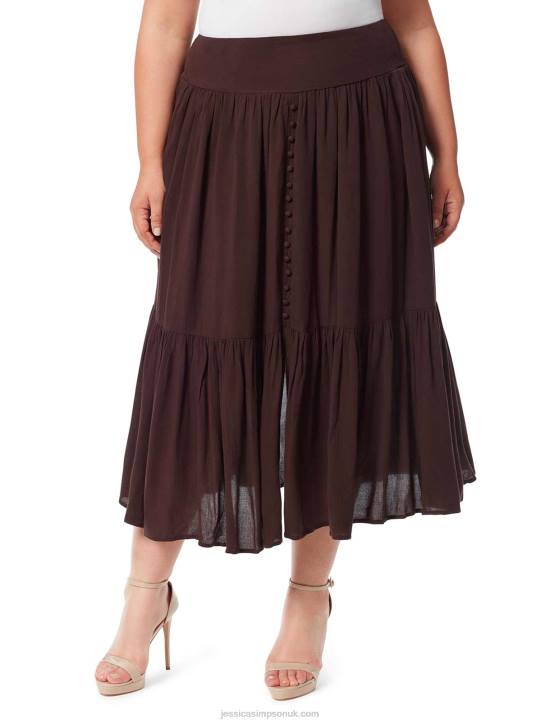 Kelsie Skirt in CoffeeJessica Simpson 6JRJ352