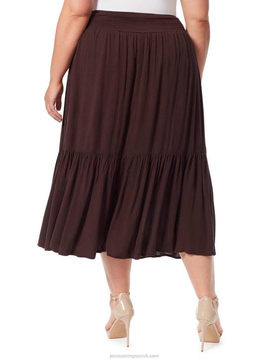 Kelsie Skirt in CoffeeJessica Simpson 6JRJ352