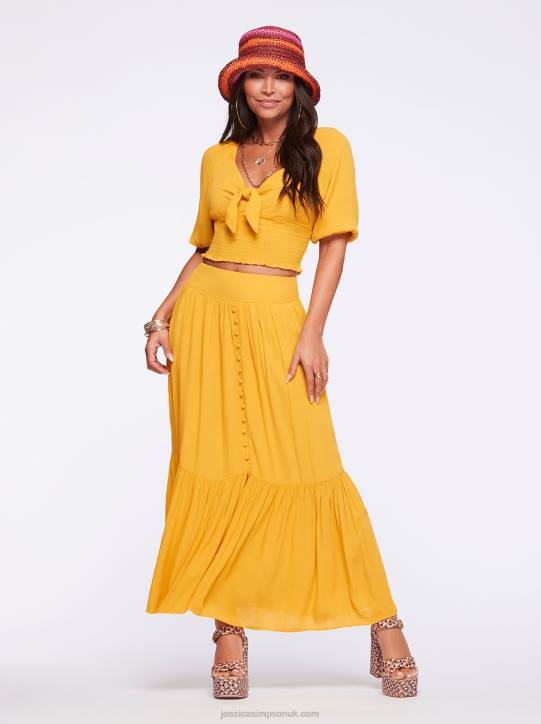 Kelsie Skirt in Golden RodJessica Simpson 6JRJ349