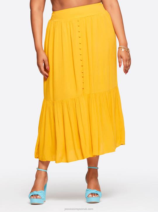 Kelsie Skirt in Golden RodJessica Simpson 6JRJ349
