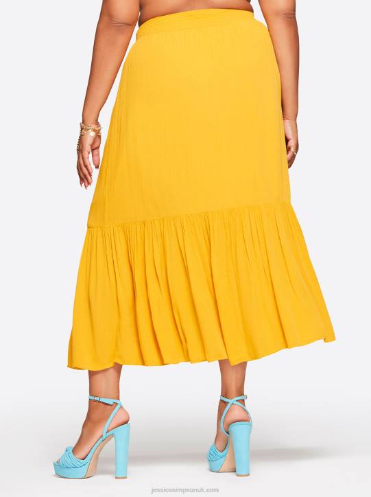 Kelsie Skirt in Golden RodJessica Simpson 6JRJ349