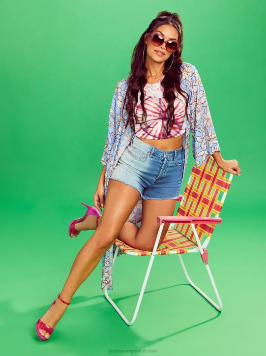 Blakely Duster in Amazon FloralJessica Simpson 6JRJ605