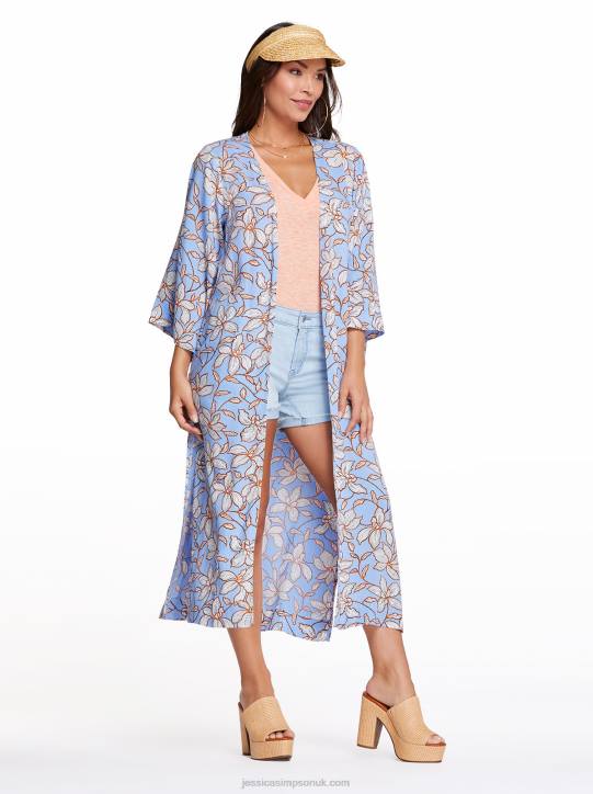 Blakely Duster in Amazon FloralJessica Simpson 6JRJ605