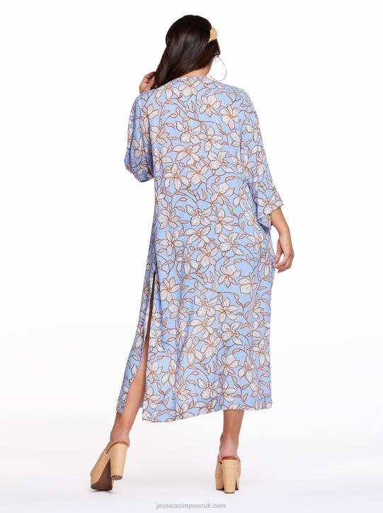 Blakely Duster in Amazon FloralJessica Simpson 6JRJ605