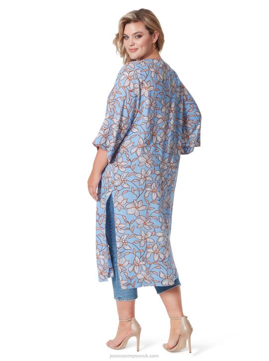 Blakely Duster in Amazon FloralJessica Simpson 6JRJ605