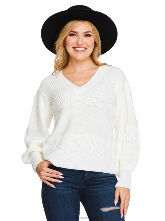 Elmira Sweater in GardeniaJessica Simpson 6JRJ592