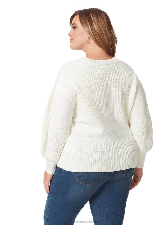 Elmira Sweater in GardeniaJessica Simpson 6JRJ592