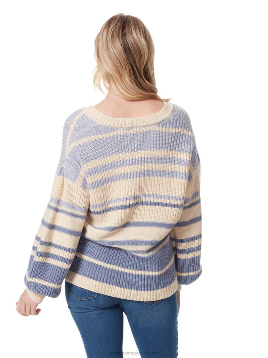 Elmira Sweater in Infinity StripeJessica Simpson 6JRJ581