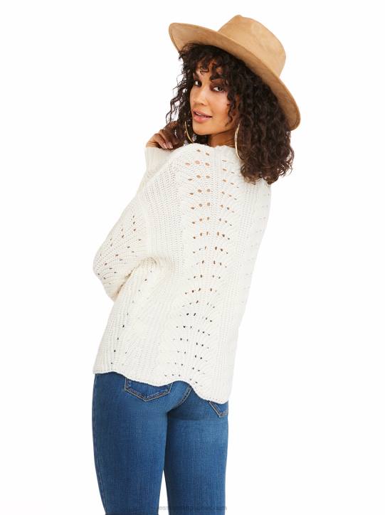 Fayette Sweater in GardeniaJessica Simpson 6JRJ582