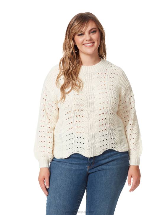 Fayette Sweater in GardeniaJessica Simpson 6JRJ582