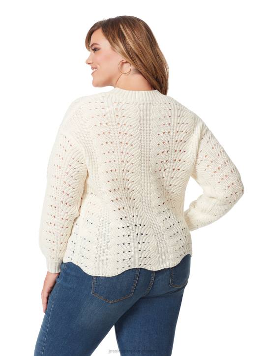 Fayette Sweater in GardeniaJessica Simpson 6JRJ582