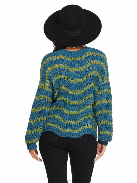 Fayette Sweater in Stargazer StipeJessica Simpson 6JRJ583