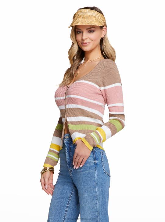 Hollie Sweater in Canterelle StripeJessica Simpson 6JRJ602