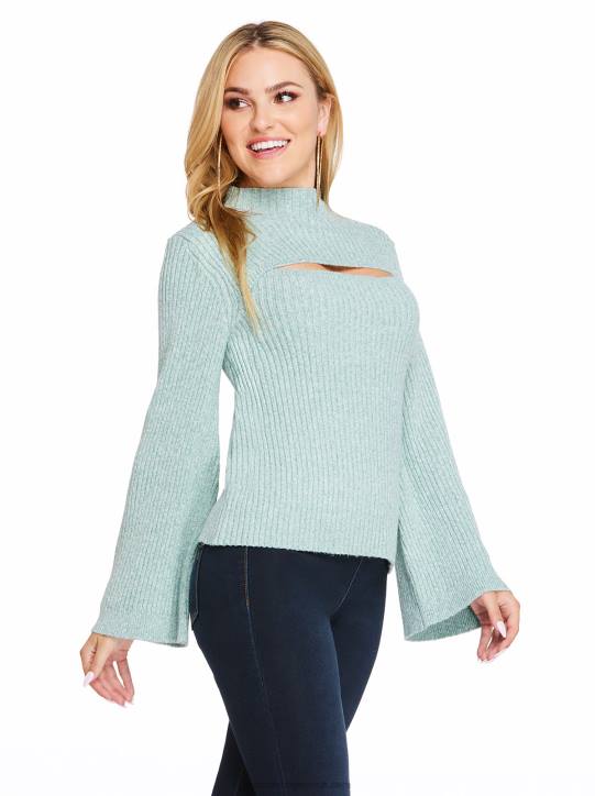 Kaida Sweater in Vineyard GreenJessica Simpson 6JRJ576