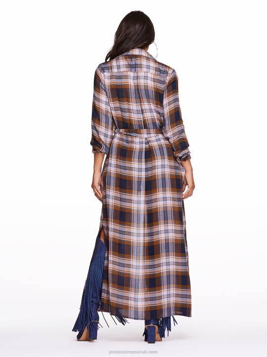 Laurel Duster in Festive PlaidJessica Simpson 6JRJ611