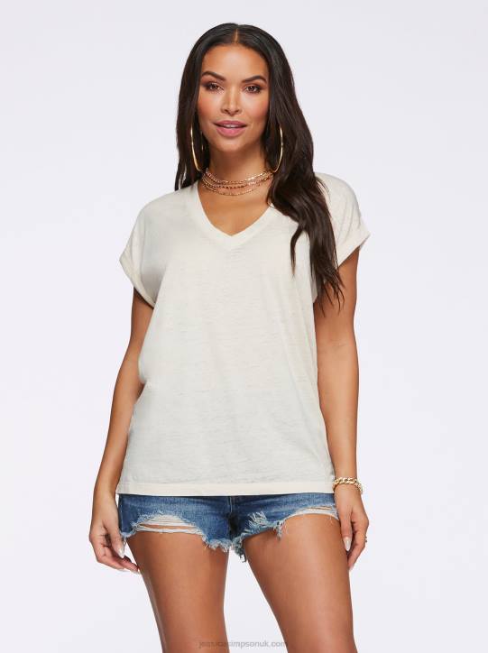 Amory Tee in ParchmentJessica Simpson 6JRJ715