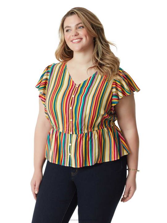 Candice Shirt in Torrid StripeJessica Simpson 6JRJ677