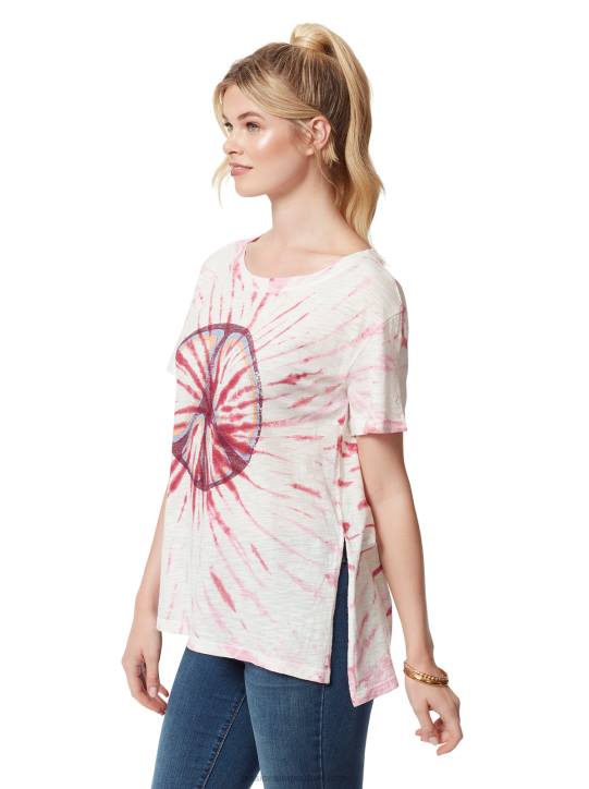 Chelsea Graphic Tee in Peace SignJessica Simpson 6JRJ794