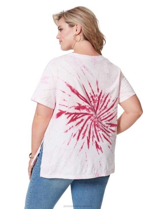 Chelsea Graphic Tee in Peace SignJessica Simpson 6JRJ794