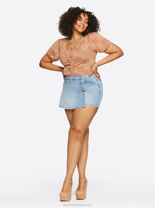 Murphy Tee in Winding LeopardJessica Simpson 6JRJ730