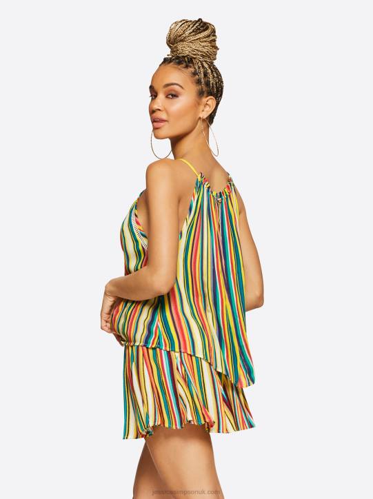 Demi Tank in Torrid StripeJessica Simpson 6JRJ618