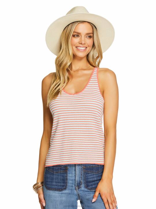 Edith Tank in Blue Light StripeJessica Simpson 6JRJ784