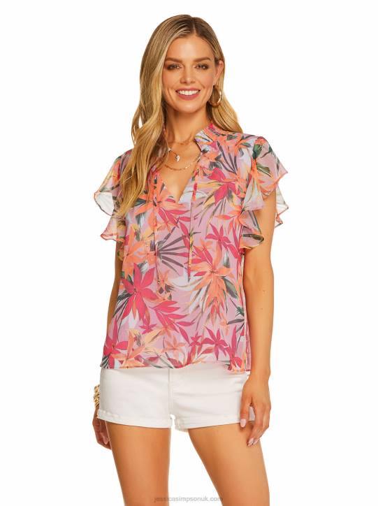 Alaina Top in Floral CanopyJessica Simpson 6JRJ1163