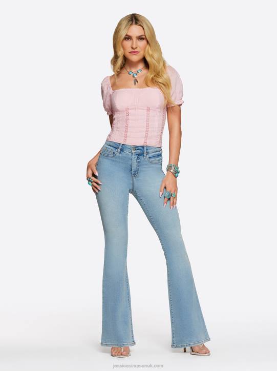 Aubrey Top in Pink DolphinJessica Simpson 6JRJ675