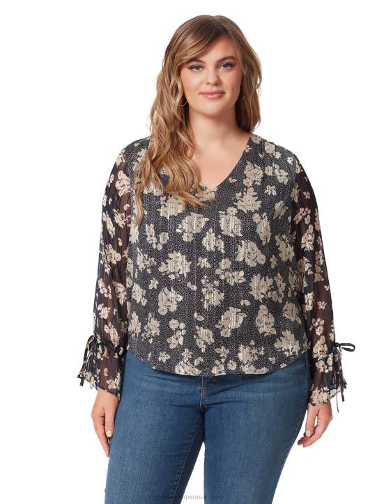 Aurora Top in Drafted FloralsJessica Simpson 6JRJ766