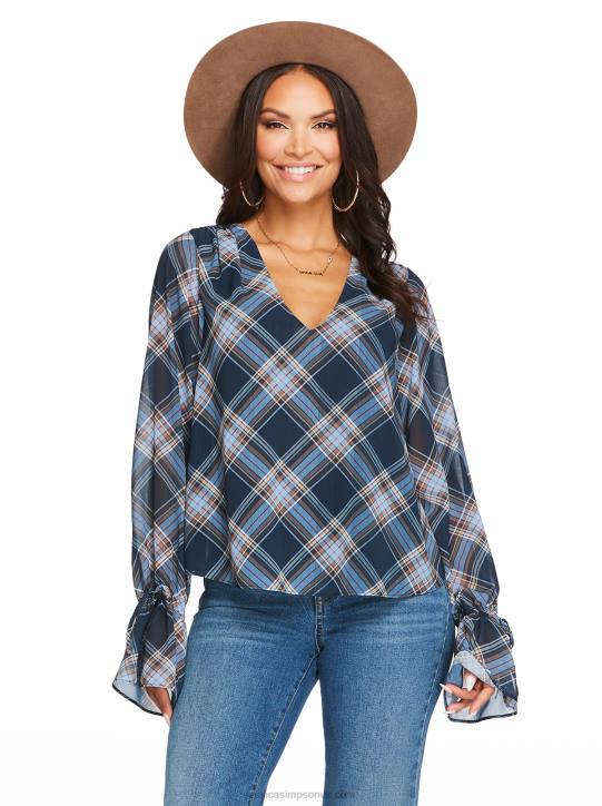 Aurora Top in Everyday PlaidJessica Simpson 6JRJ761