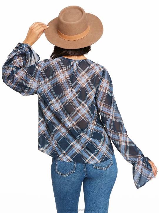 Aurora Top in Everyday PlaidJessica Simpson 6JRJ761