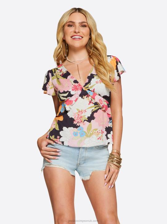 Brooklyn Top in Blooms In The BayJessica Simpson 6JRJ683