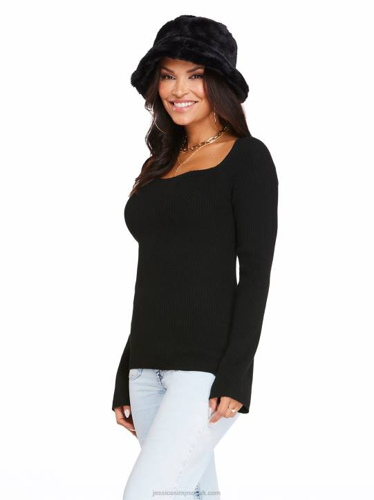 Calisata Top in Infinity in BlackJessica Simpson 6JRJ762