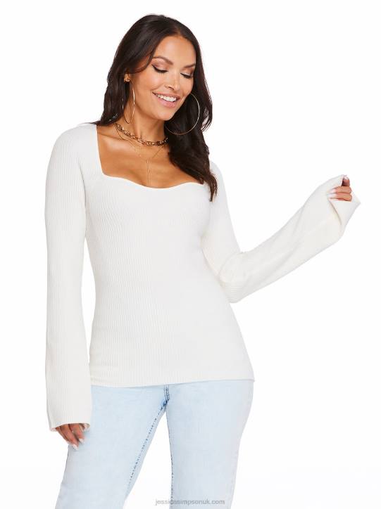 Calisata Top in Infinity in GardeniaJessica Simpson 6JRJ765