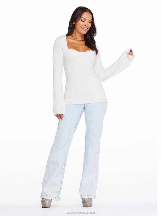 Calisata Top in Infinity in GardeniaJessica Simpson 6JRJ765