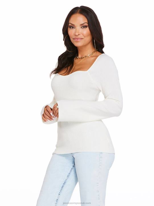 Calisata Top in Infinity in GardeniaJessica Simpson 6JRJ765