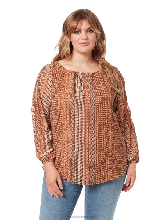 Caroline Top in Dew StripeJessica Simpson 6JRJ1133