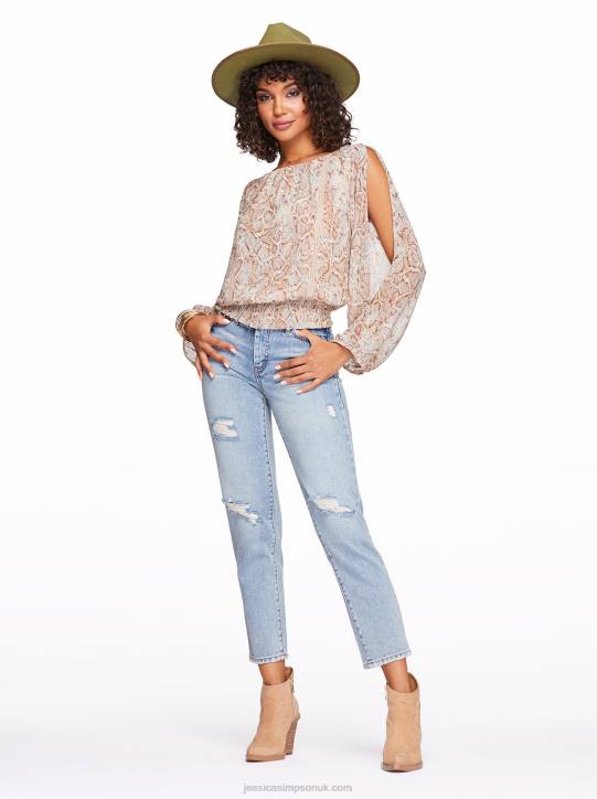 Caroline Top in Shadow SnakeJessica Simpson 6JRJ1112