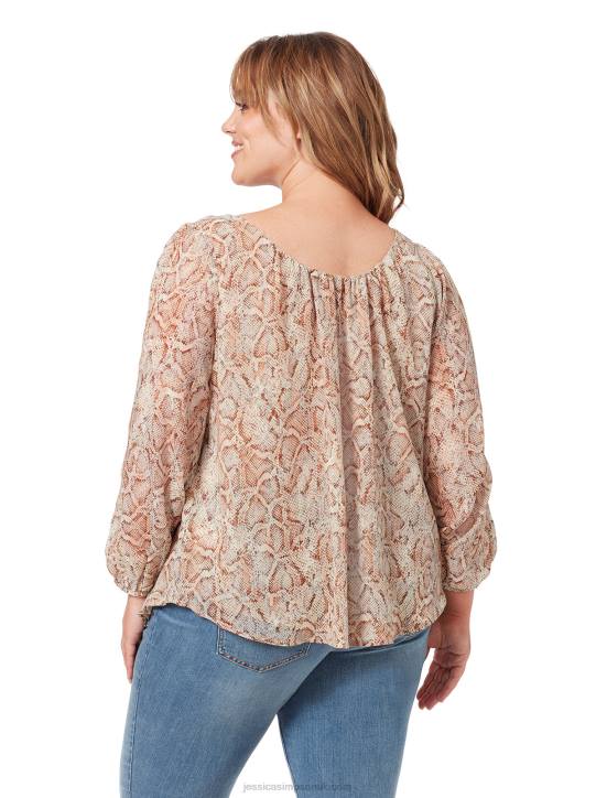 Caroline Top in Shadow SnakeJessica Simpson 6JRJ1112