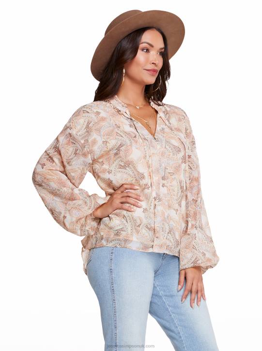 Celeste Top in Wild PaisleyJessica Simpson 6JRJ1147