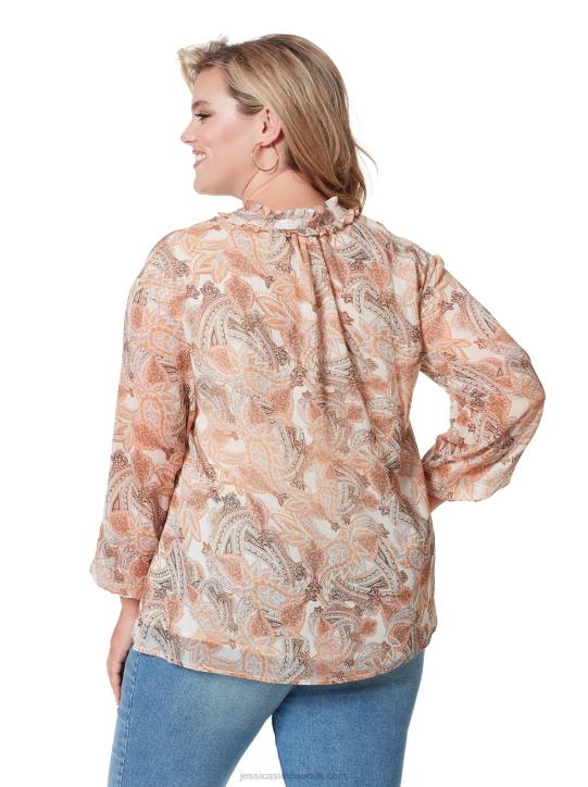 Celeste Top in Wild PaisleyJessica Simpson 6JRJ1147