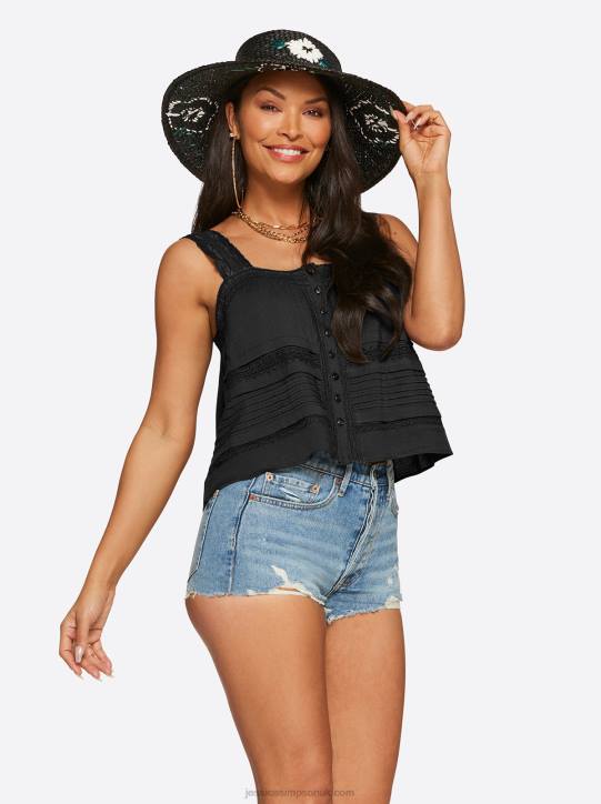 Delilah Cami in BlackJessica Simpson 6JRJ627